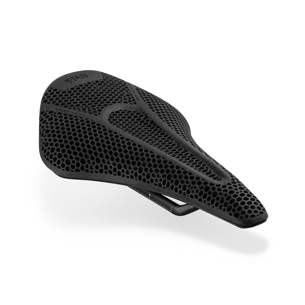 fizik Vento Argo R1 Adaptive, short-nose road saddle from above