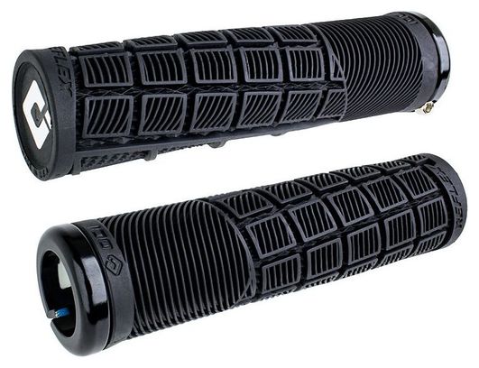 ODI Reflex V2.1, lock-on grips showing angled waffle pattern
