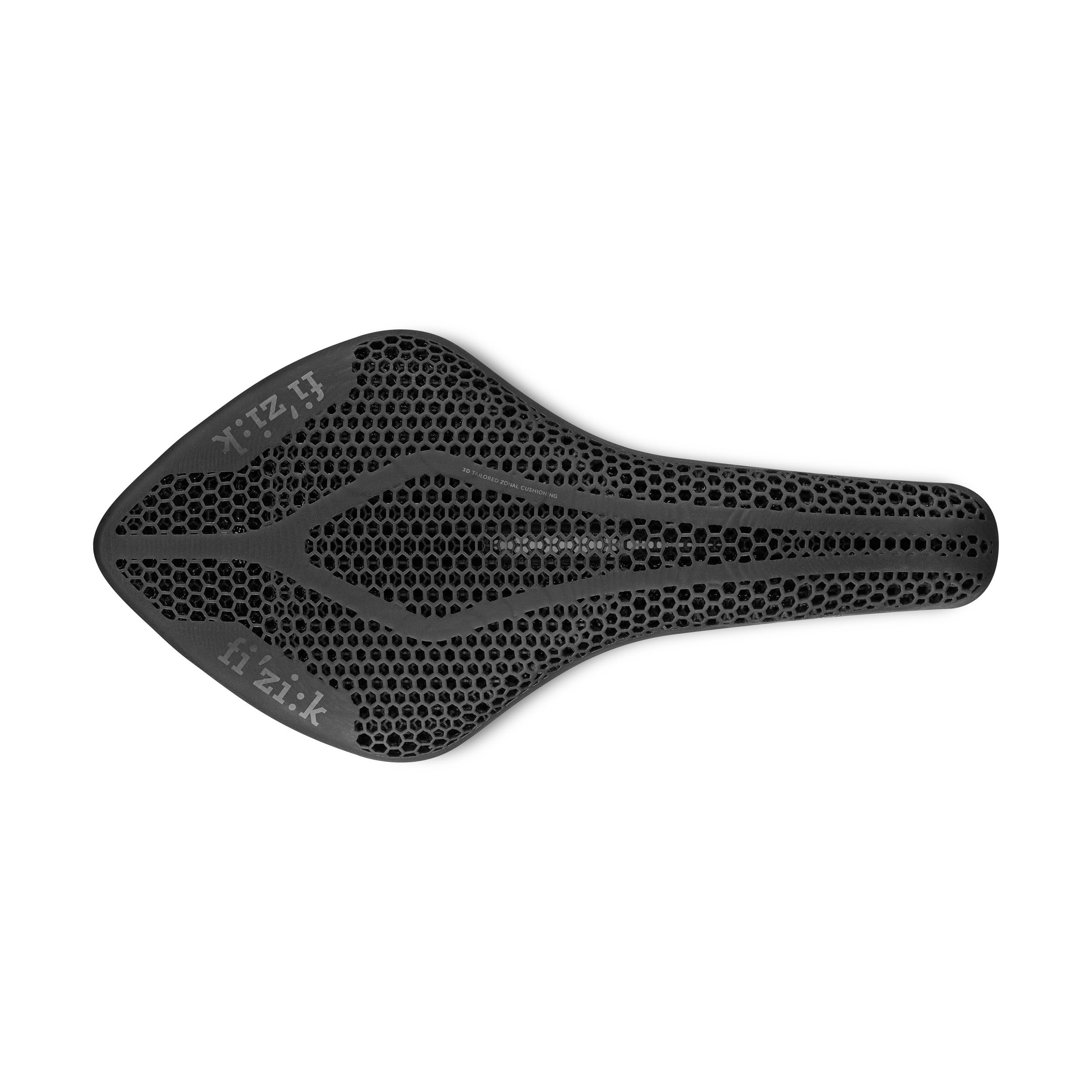 fizik Arione R1 Adaptive, long flat road saddle detail