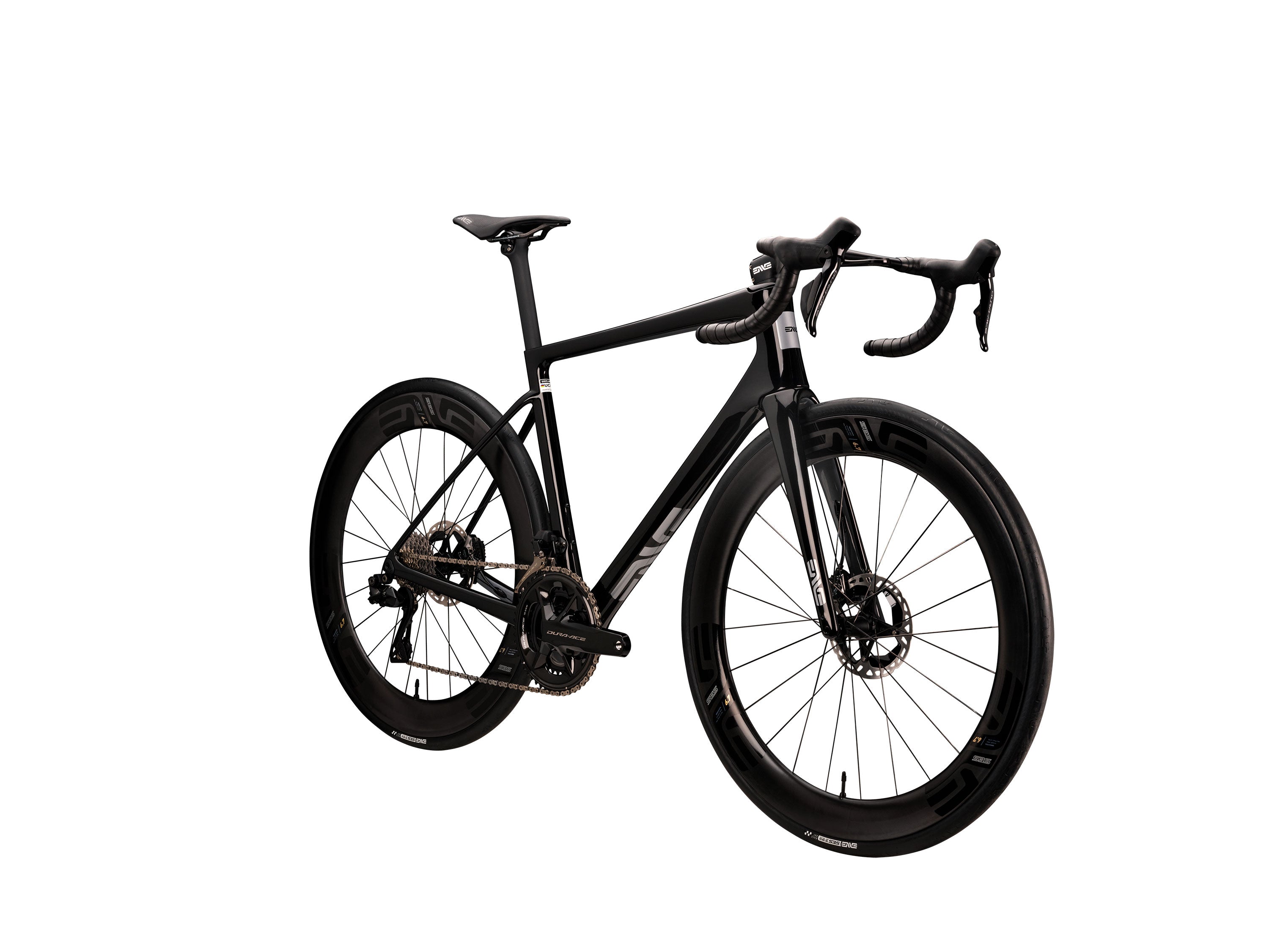 ENVE Melee road bike in Gloss ENVE Black, studio view
