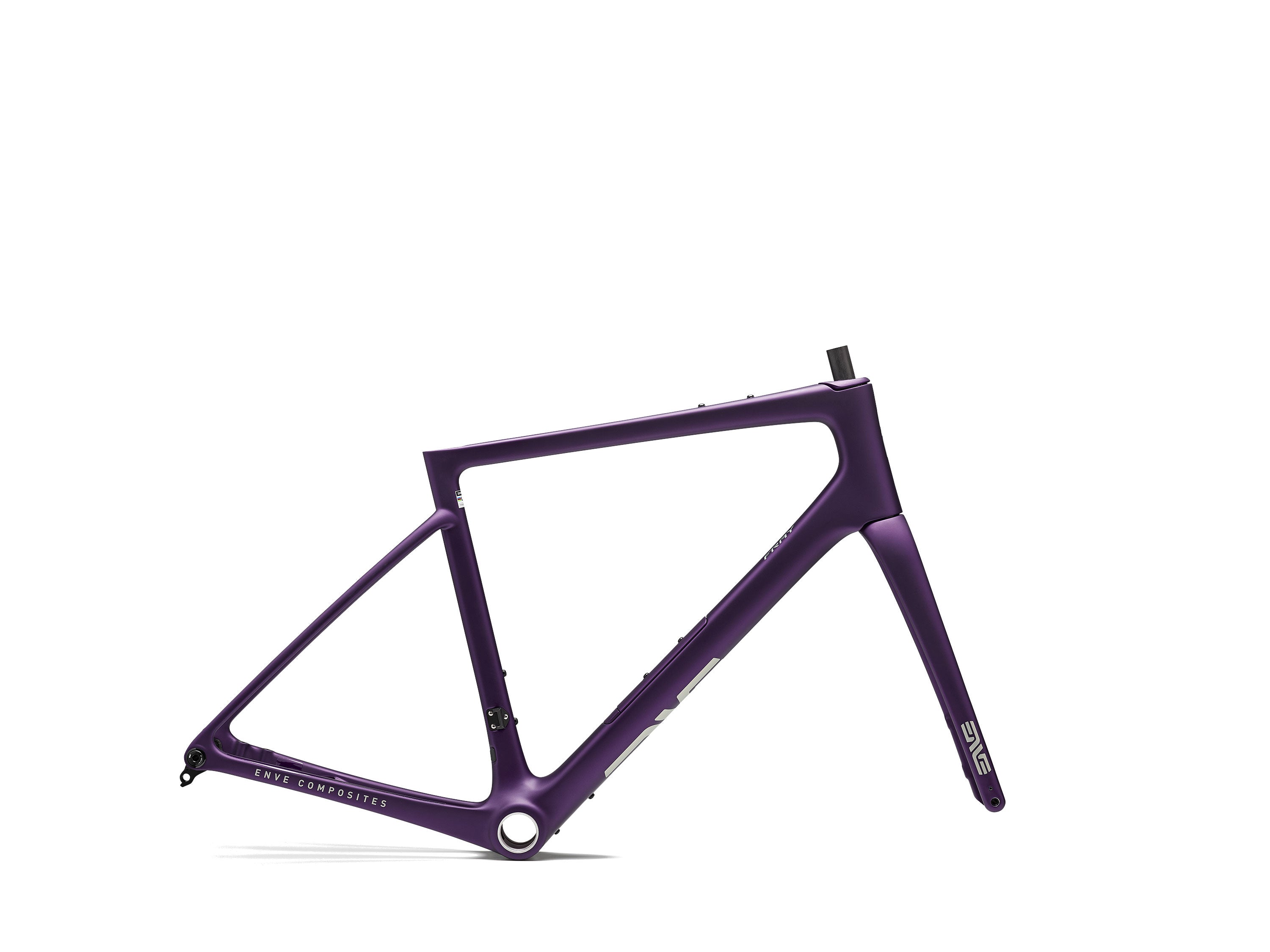 ENVE Fray frameset in purple, side on