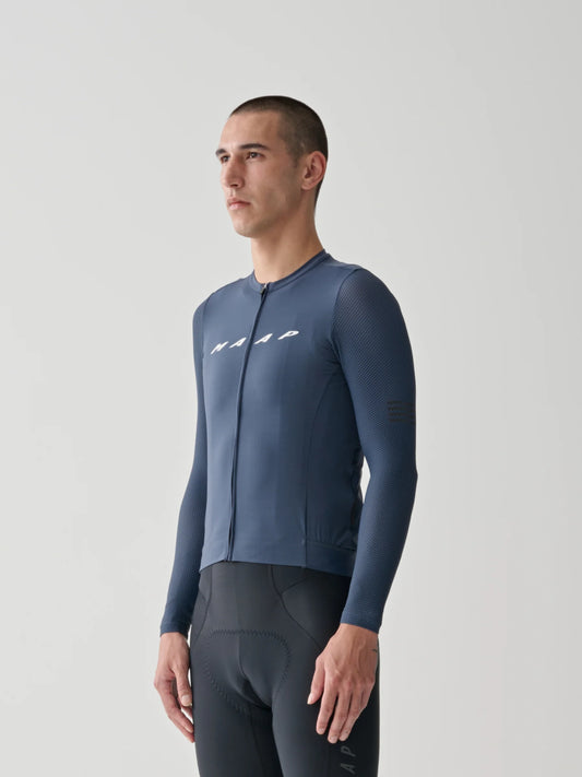 MAAP Evade Pro Base LS jersey 2.0 - Midnight - Large
