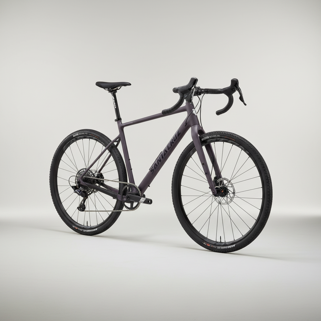 Santa Cruz Stigmata Apex, gravel bike in matte sour grape
