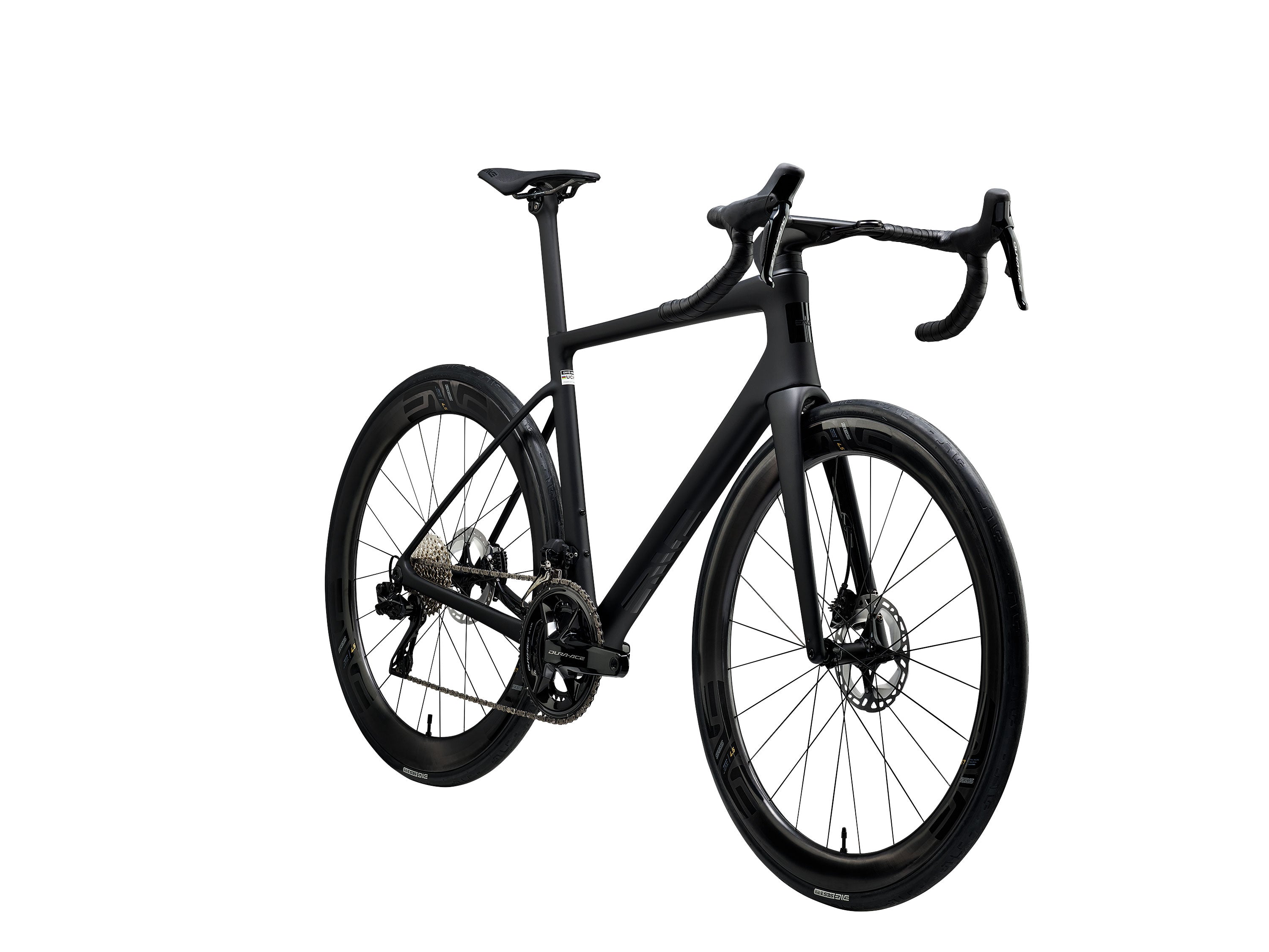 ENVE Melee road bike in ENVE Black, front three quarter