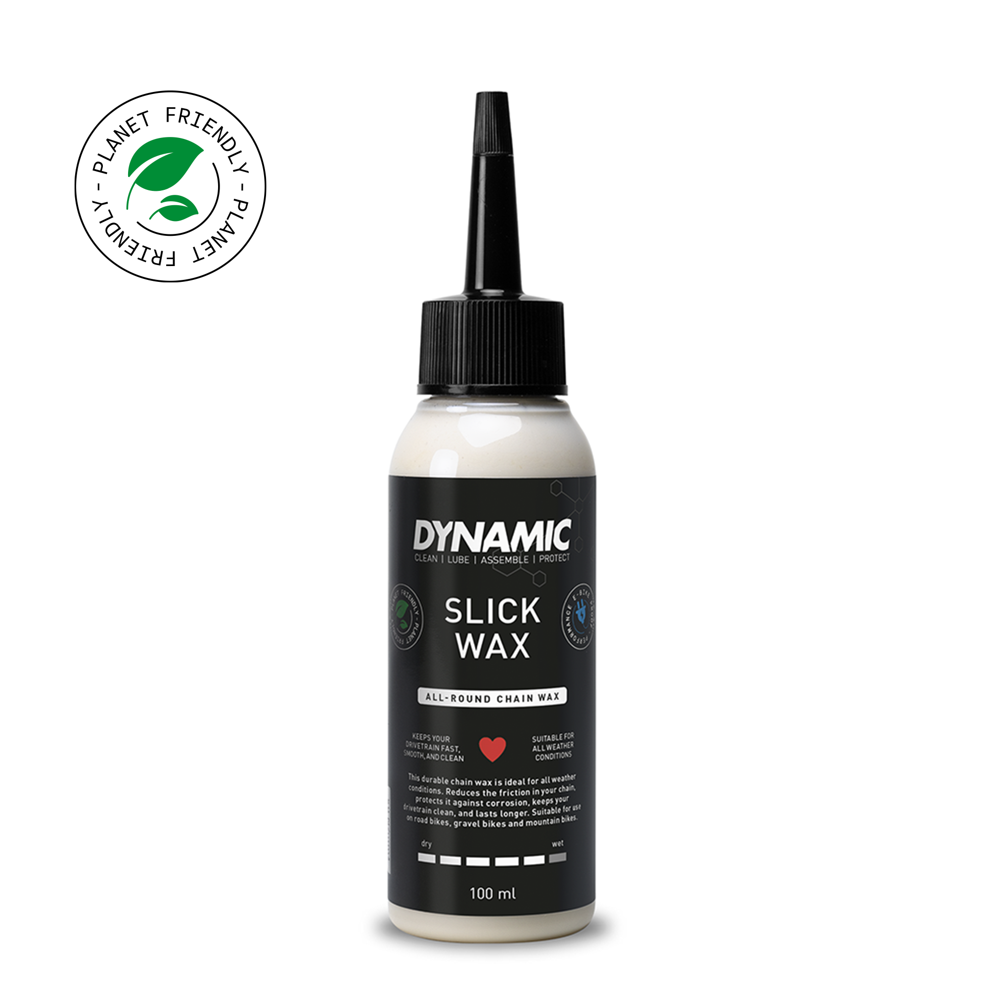 Dynamic Lube Slick Wax Lubricant 50ml, bike care