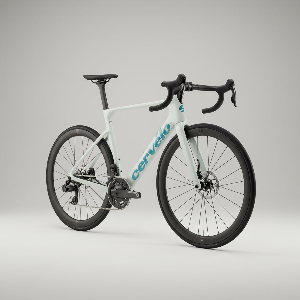 Cervélo Soloist Force AXS road bike in Cloud Break