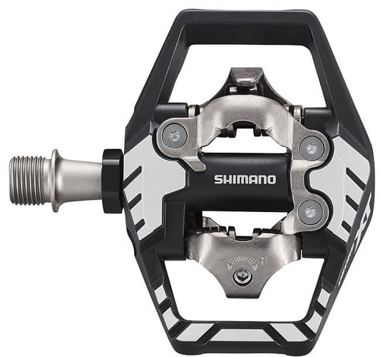 Shimano XT Pedals on a white background