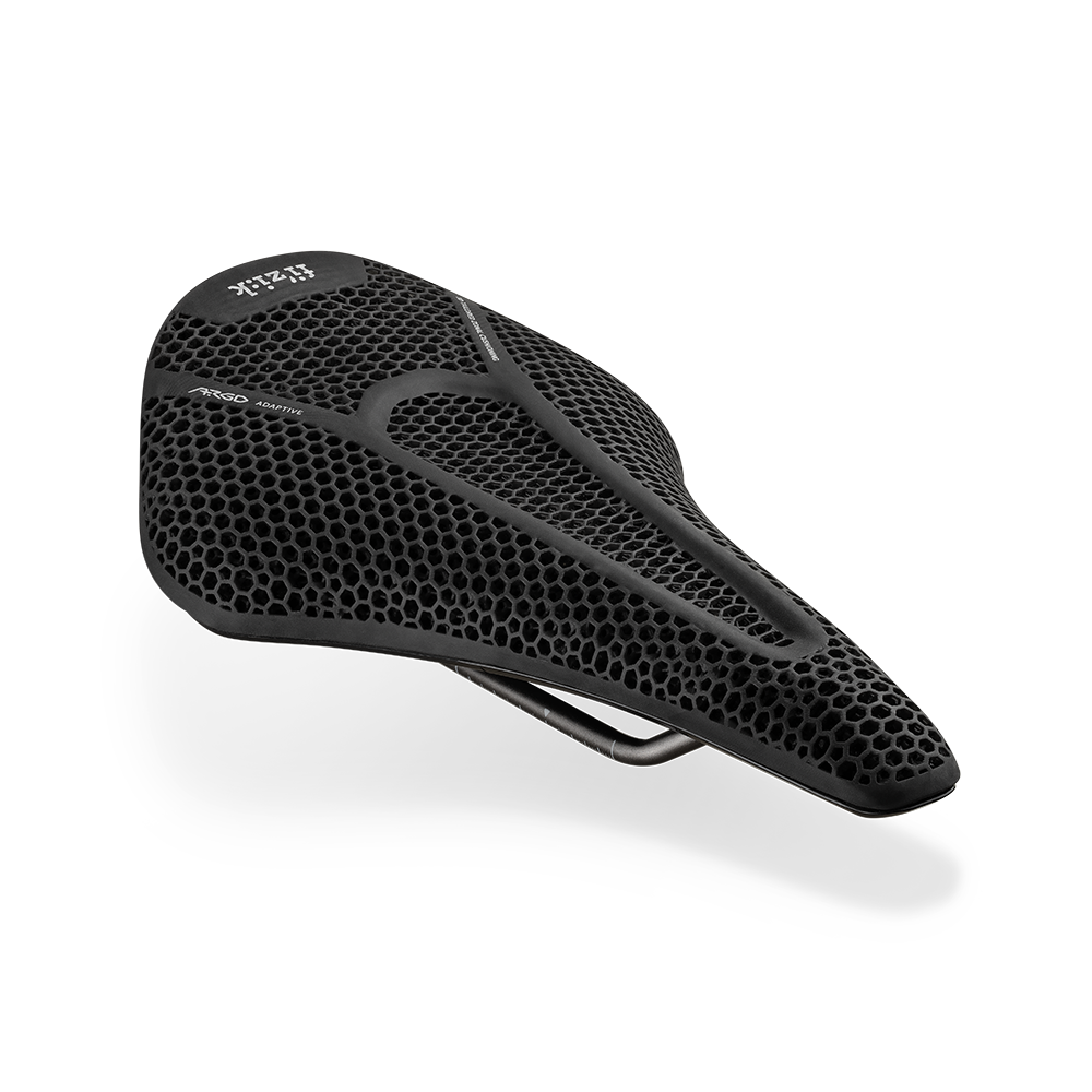 fizik Vento Argo R3 Adaptive, short-nose road saddle from above