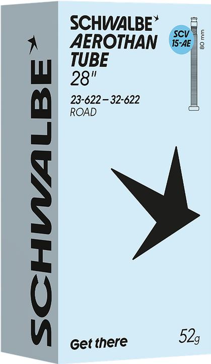Schwalbe Aerothan Tube 23/28, TPU inner tube unpackaged