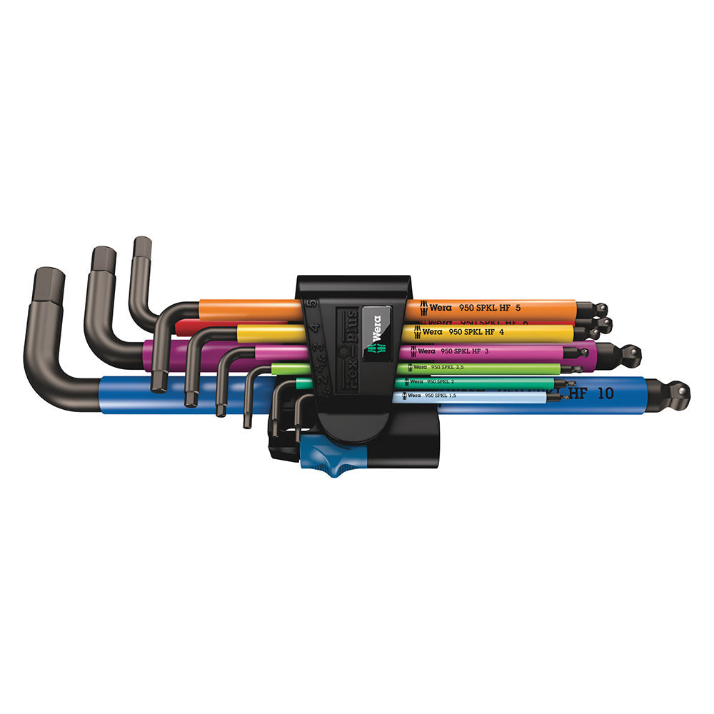 Wera L-Key with Holding Function - Hex-Plus Multi Colour, bike tool