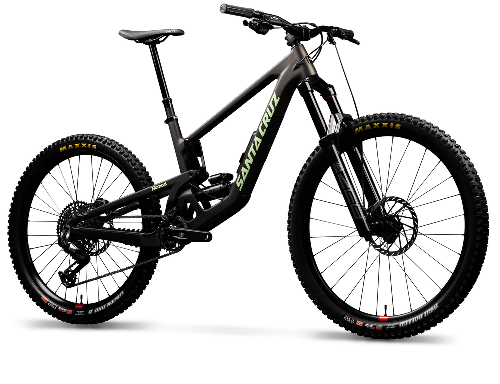 Santa Cruz Nomad 7, enduro mountain bike in Matte Metallic Earth