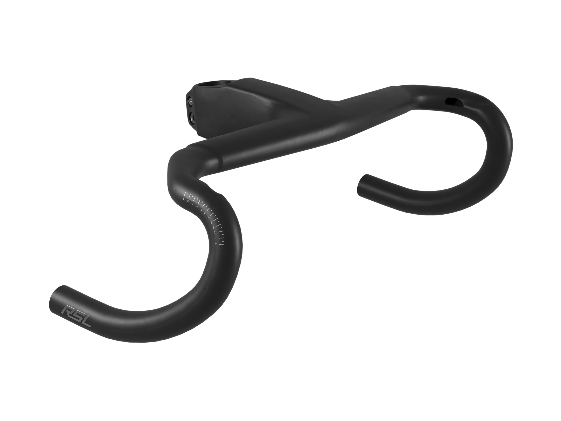 Trek Aero RSL, integrated carbon bar and stem from above
