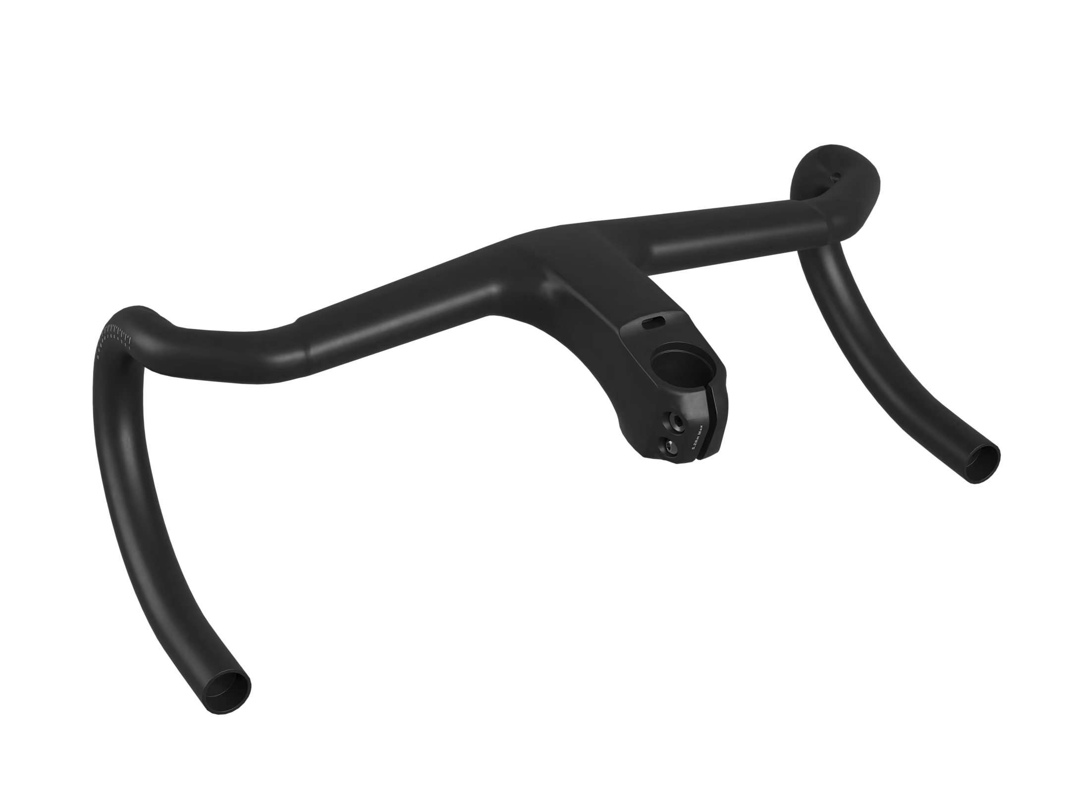 Trek Aero RSL, integrated carbon bar and stem side profile