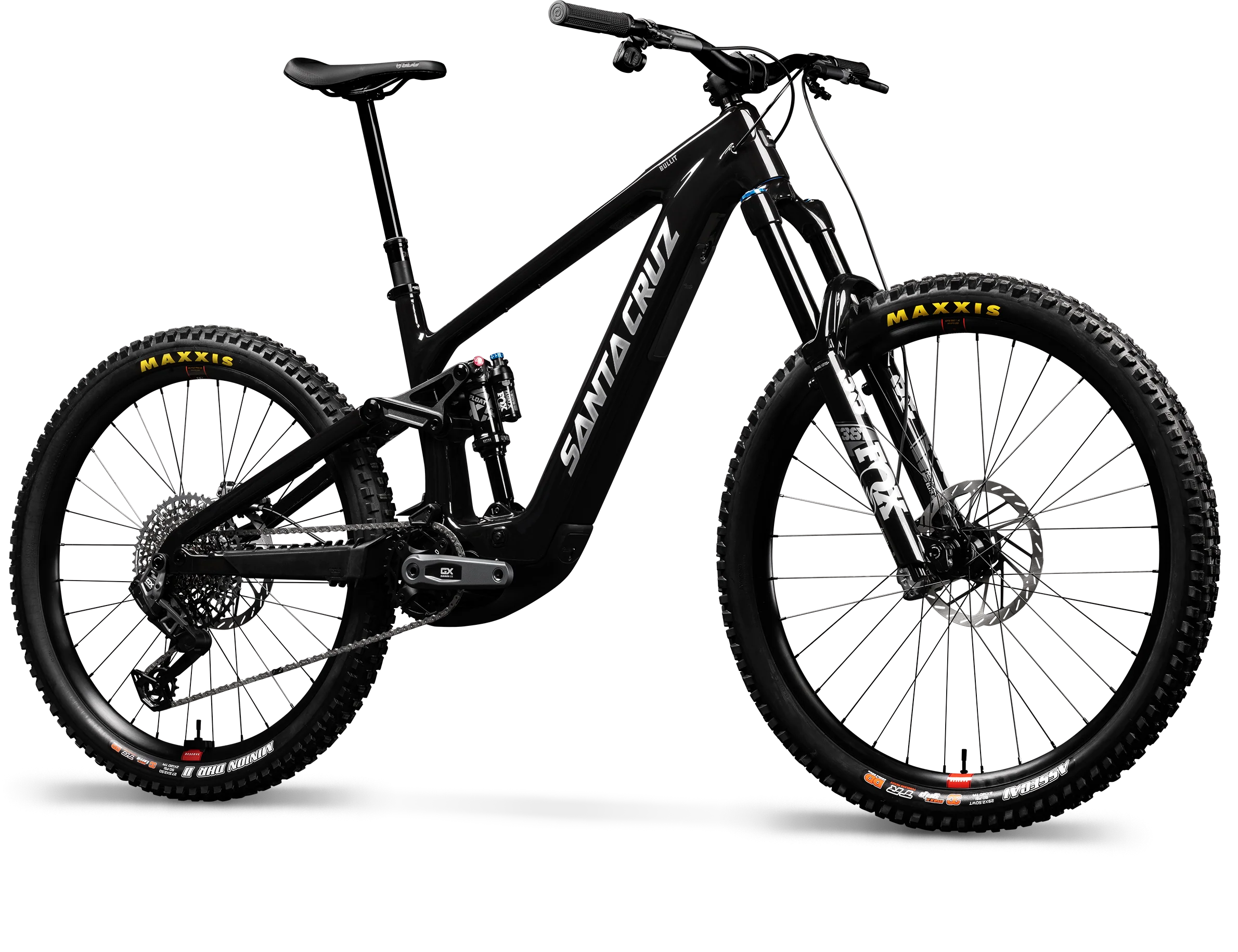 Santa Cruz Bullit, electric mountain bike in black