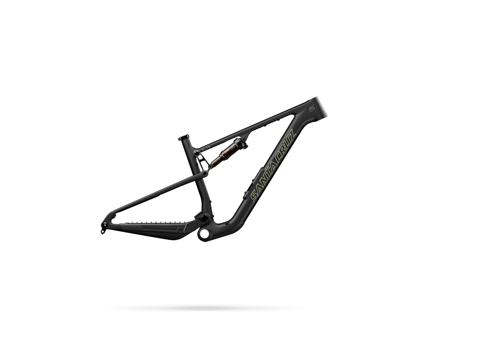 Santa Cruz Blur CC frameset in matte charcoal
