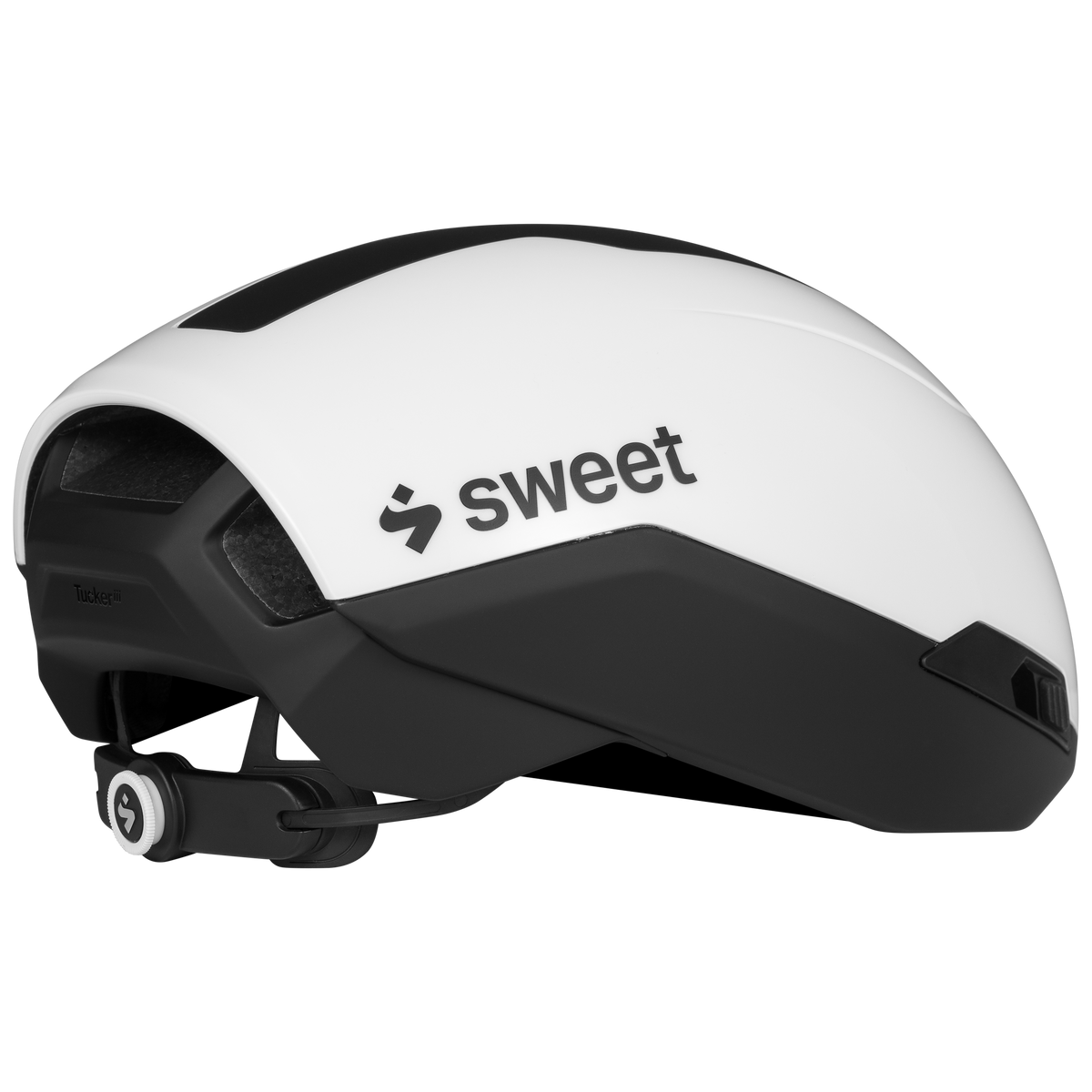 Sweet Protection Tucker III 2Vi Mips, helmet in satin white from a third angle