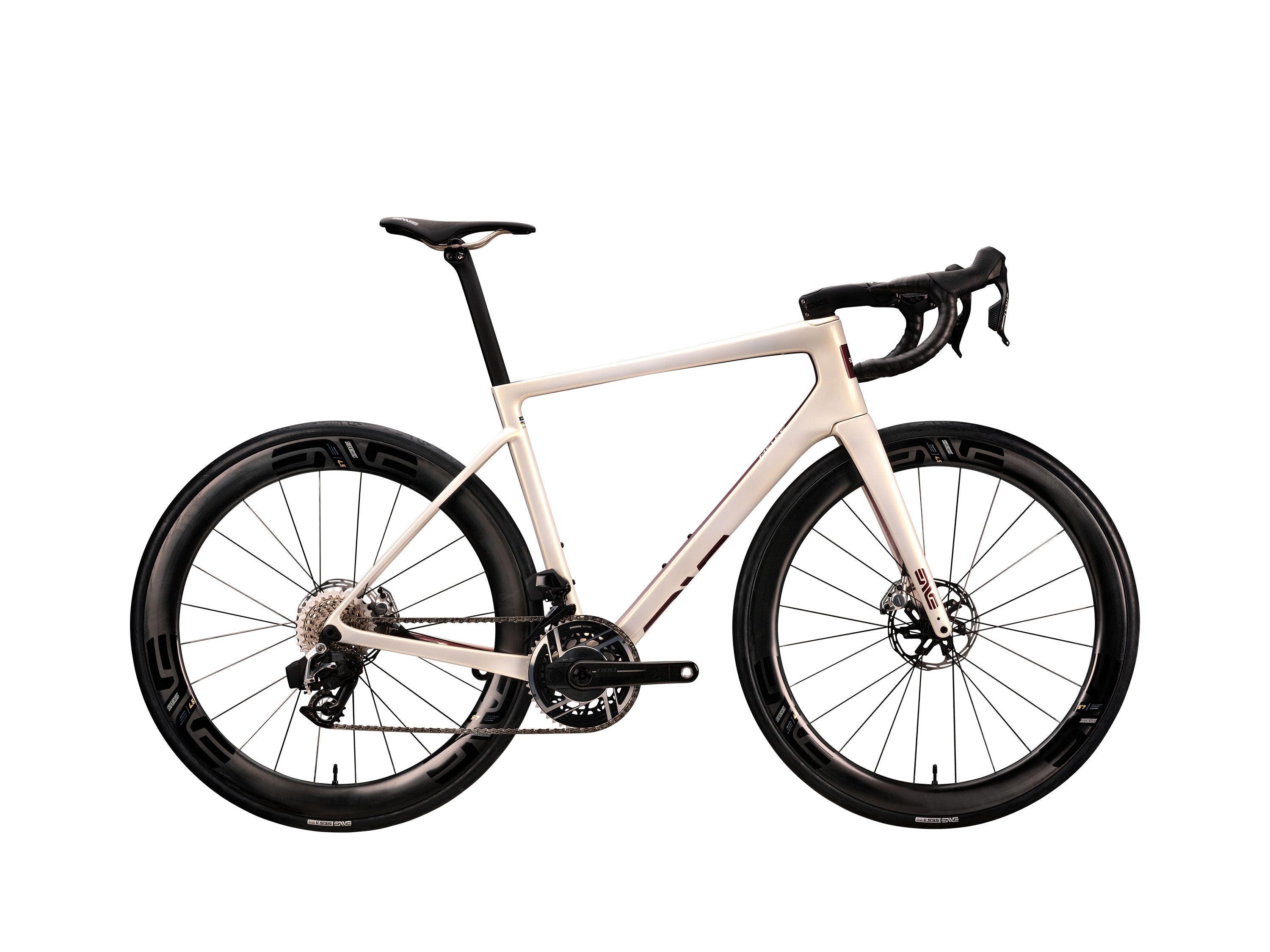 ENVE Melee road bike in Slipstream Pearl, frame detail