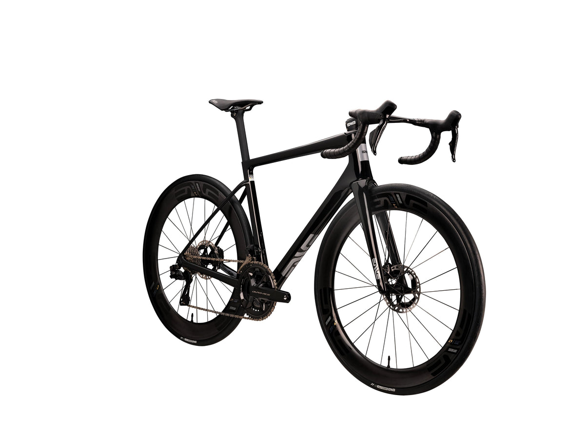 ENVE Melee road bike in Gloss ENVE Black, studio view