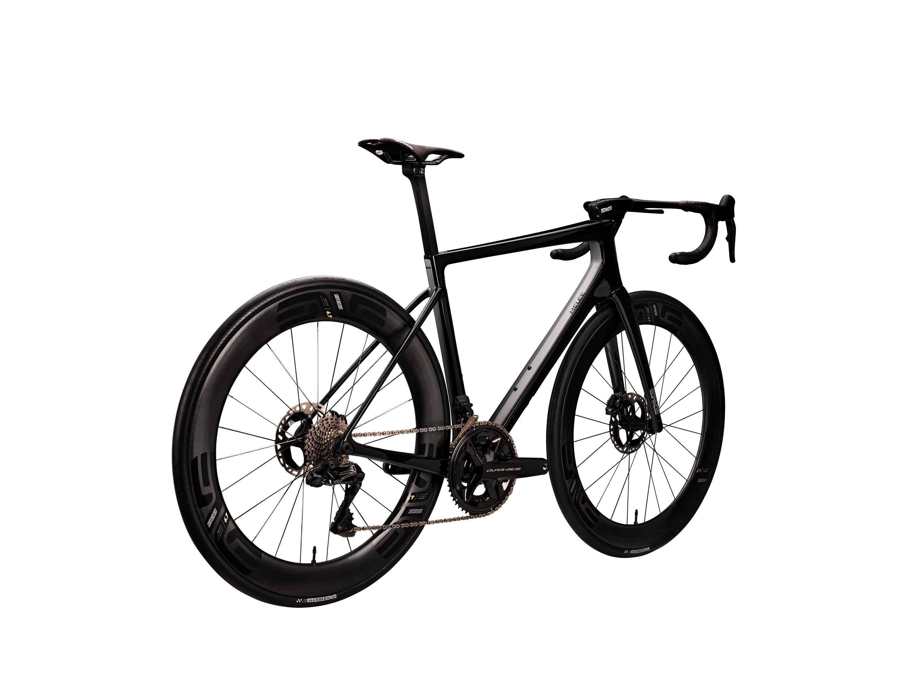 ENVE Melee road bike in Gloss ENVE Black, cockpit detail