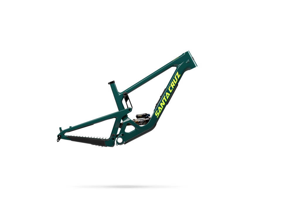 Santa Cruz Hightower CC frameset in gloss day green