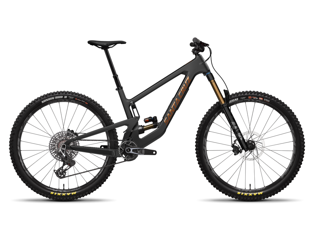 Santa Cruz Megatower X0 AXS, enduro mountain bike in matte black