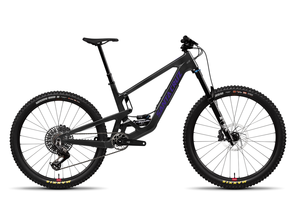Santa Cruz Bronson 90, mountain bike in gloss carbon