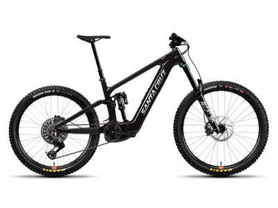Santa Cruz Bullit 90, electric mountain bike in gloss black