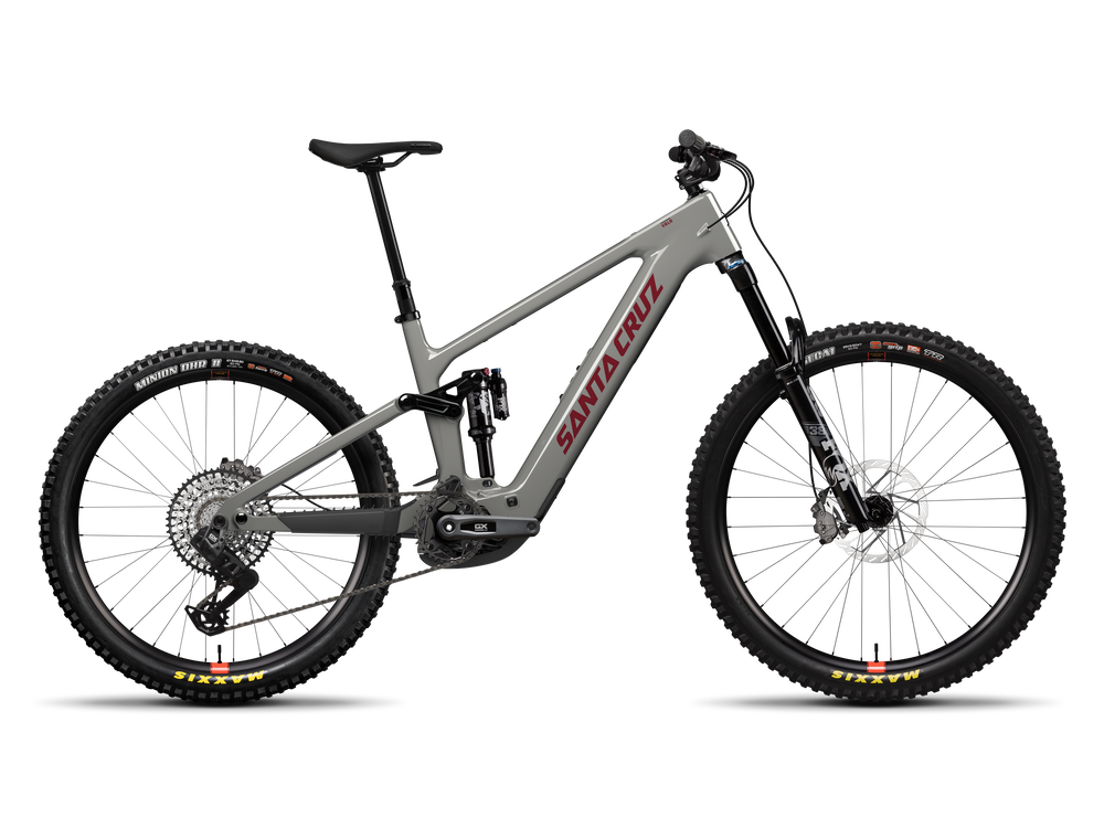 Santa Cruz Vala GX AXS, electric mountain bike in gloss grey