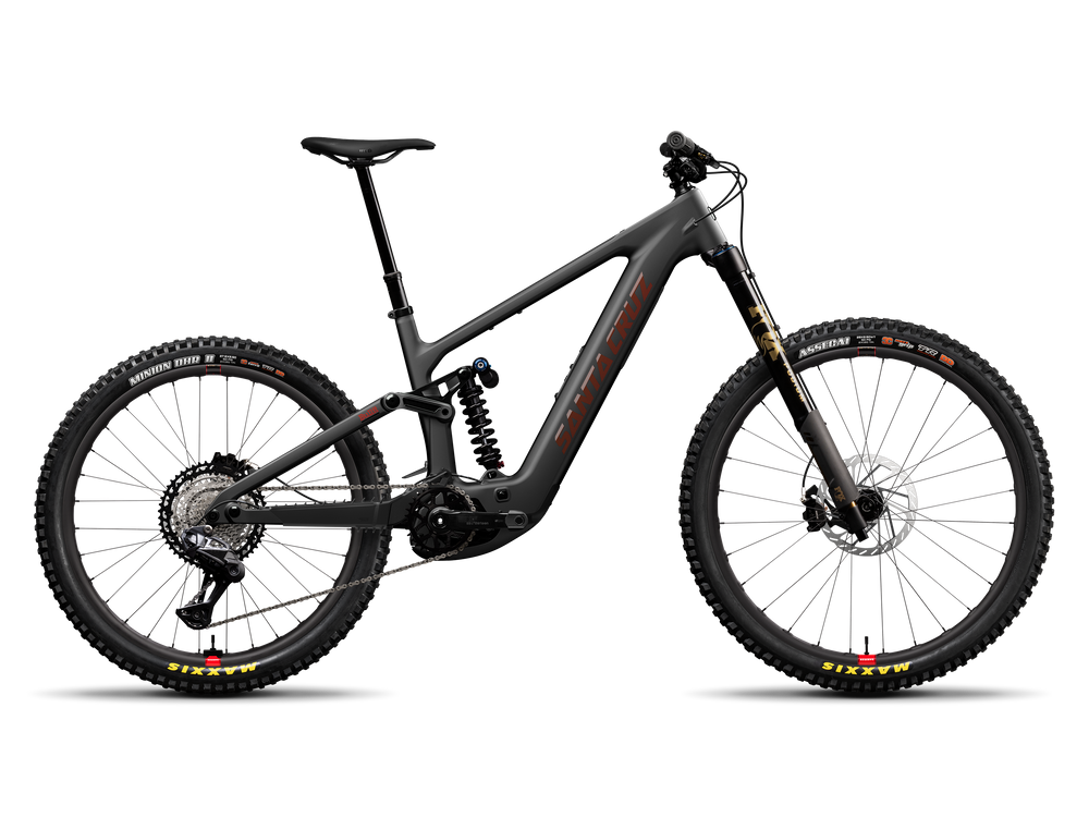 Santa Cruz Bullit XT Di2 RSV, electric mountain bike in matte carbon