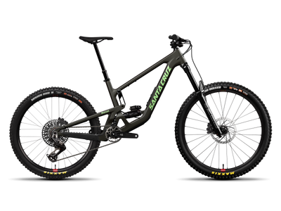 Santa Cruz Nomad 90, enduro mountain bike in matte metallic earth