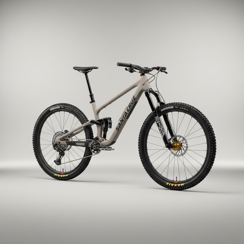Santa Cruz Tallboy XX AXS FA RSV, trail mountain bike in matte lavender luster