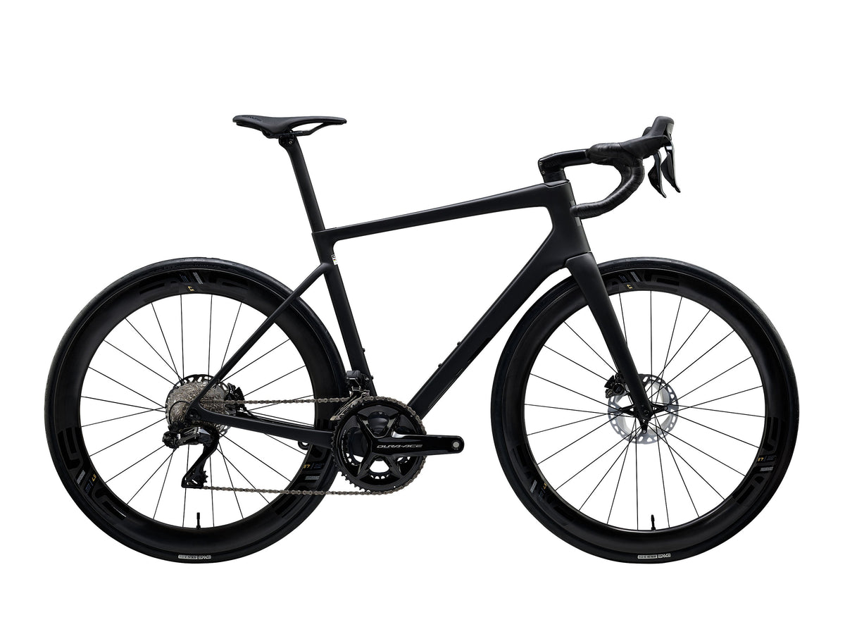 ENVE Melee road bike in ENVE Black, side on