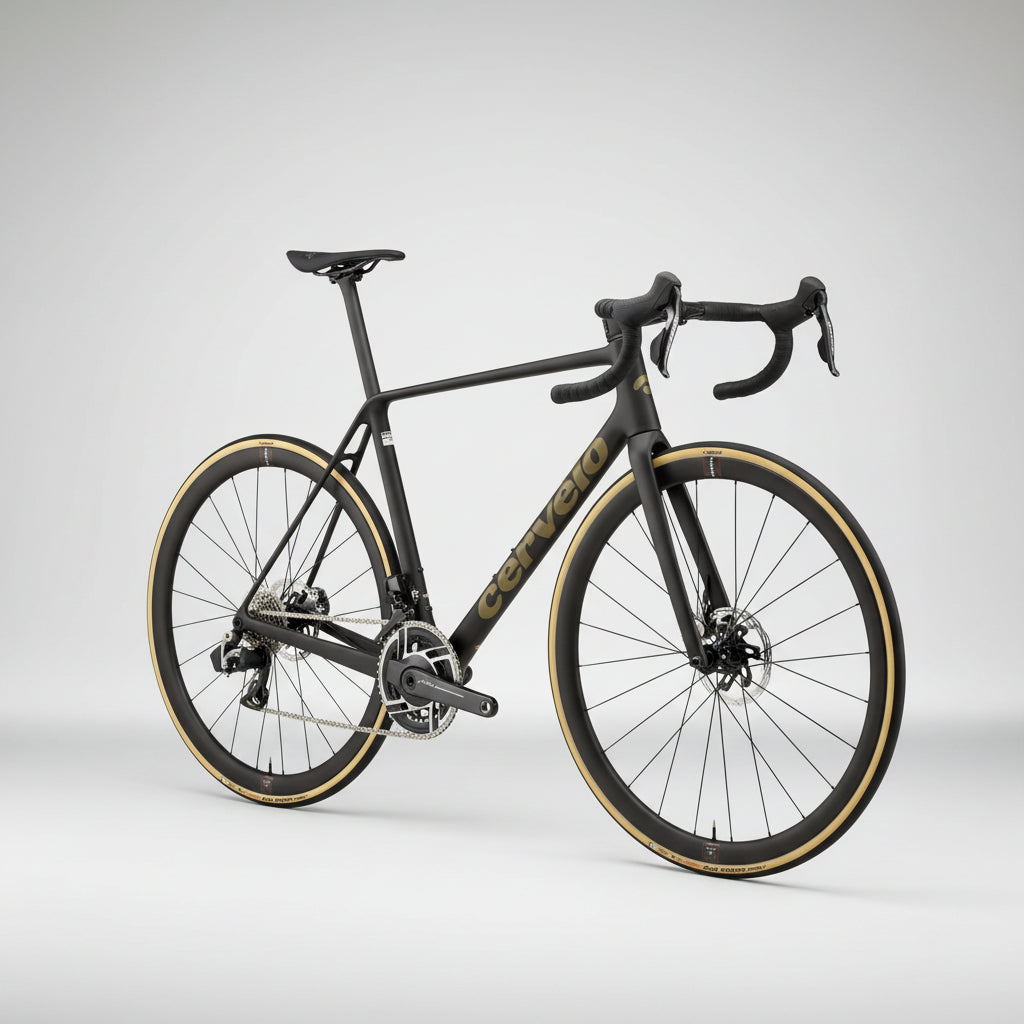 Cervélo R5 Red AXS, road bike in Five Black and Bronze