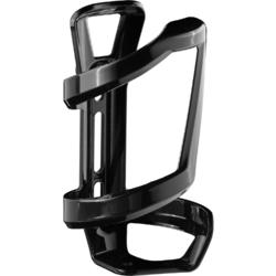 Bontrager Side Swipe, side-entry bottle cage holding a bottle