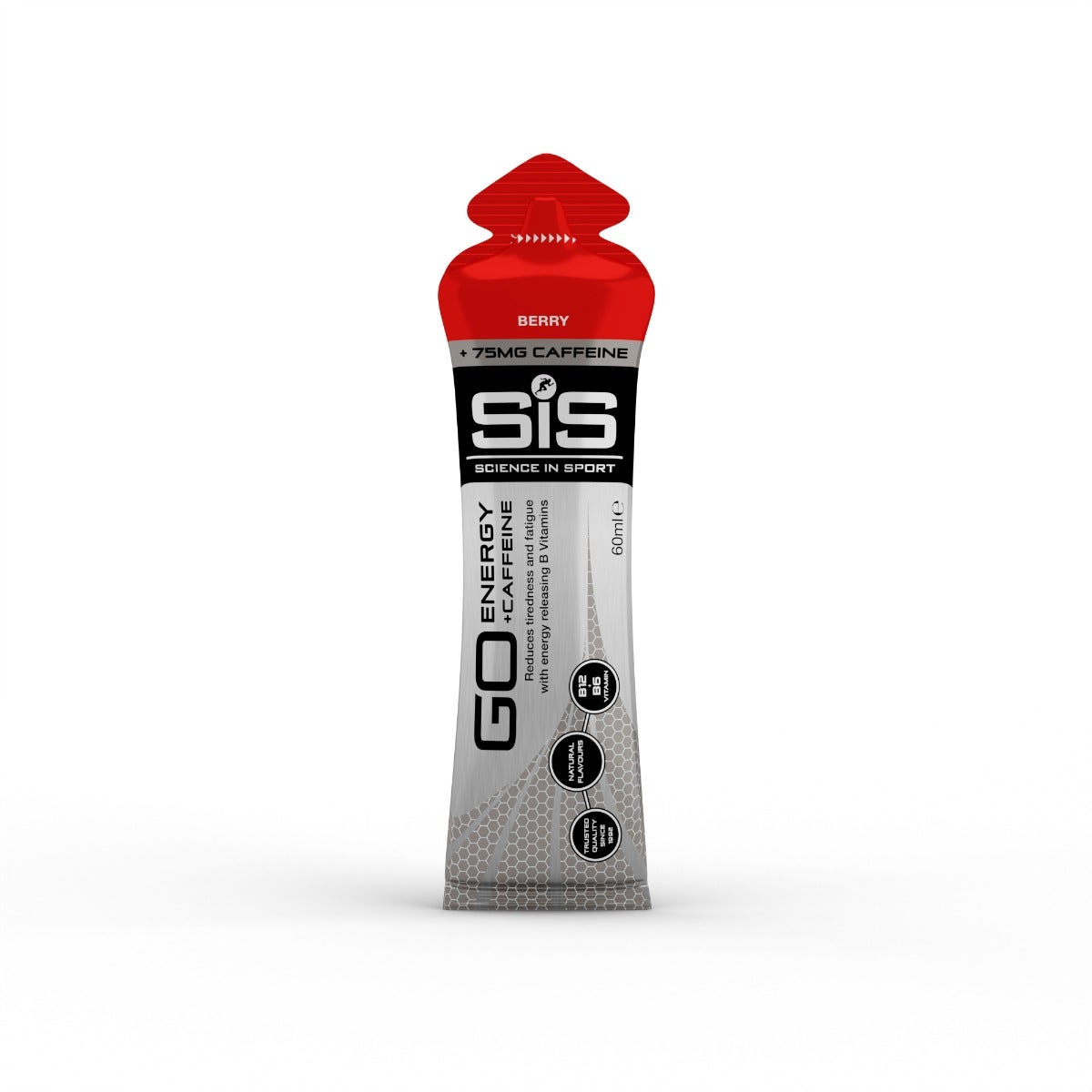 SiS GO Gel plus Caffeine Berry, energy gel