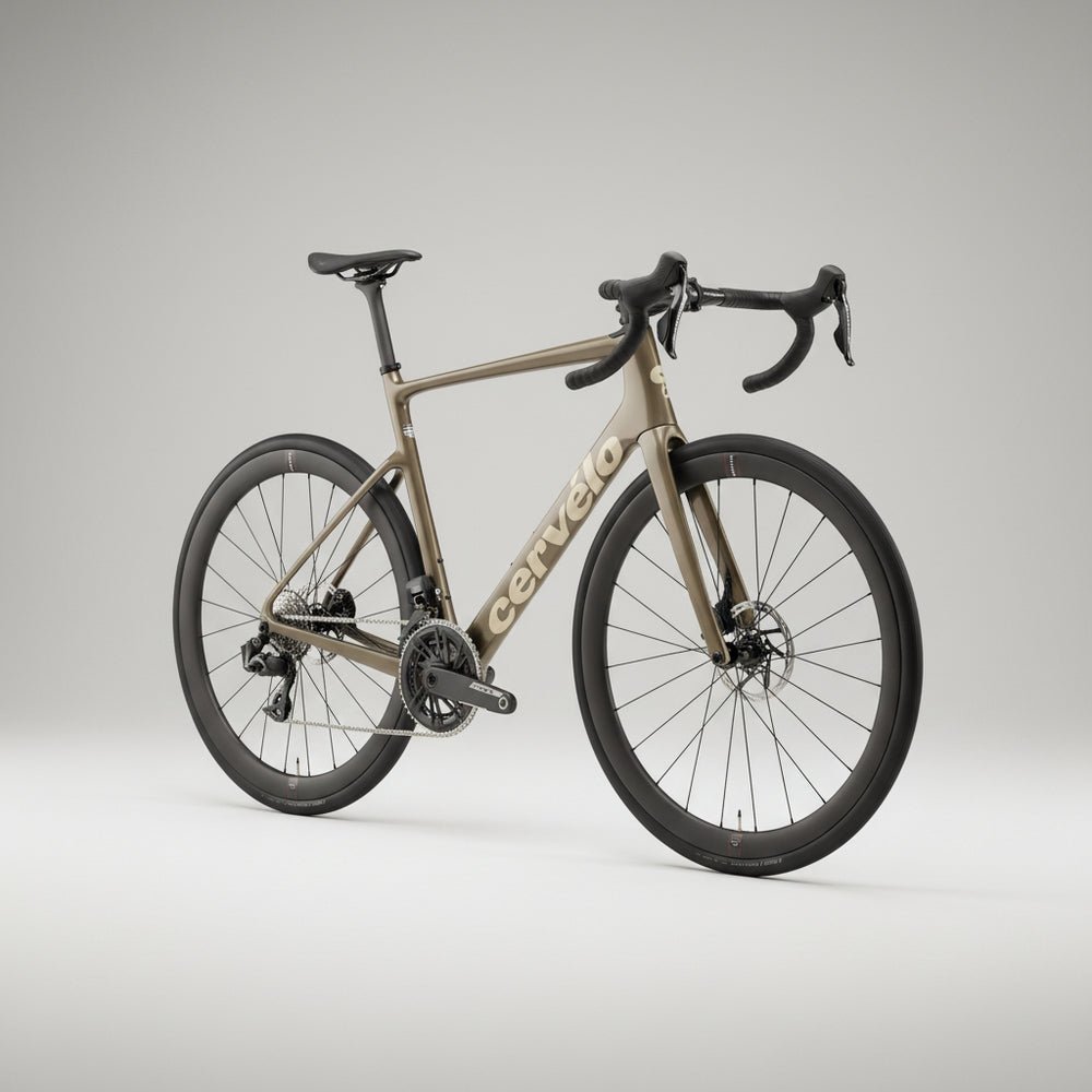 Cervélo Caledonia Force AXS road bike in Mocha