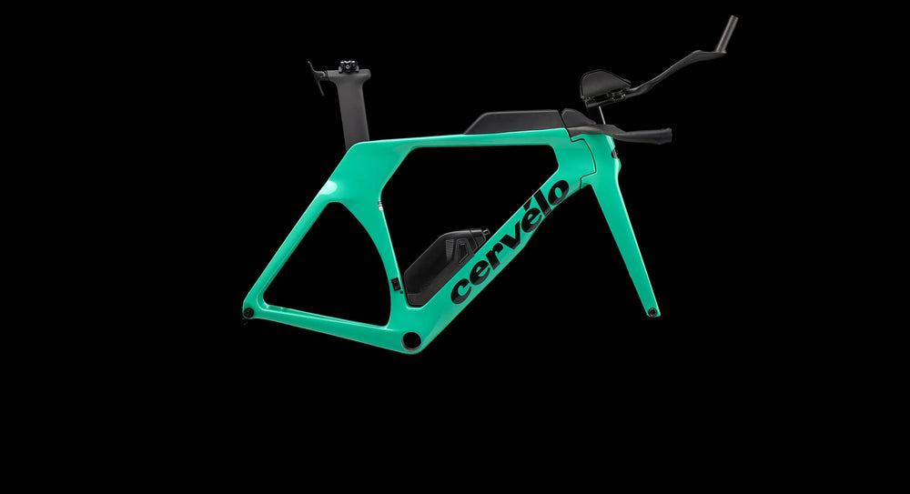 Cervélo P5 frameset in Green Clay