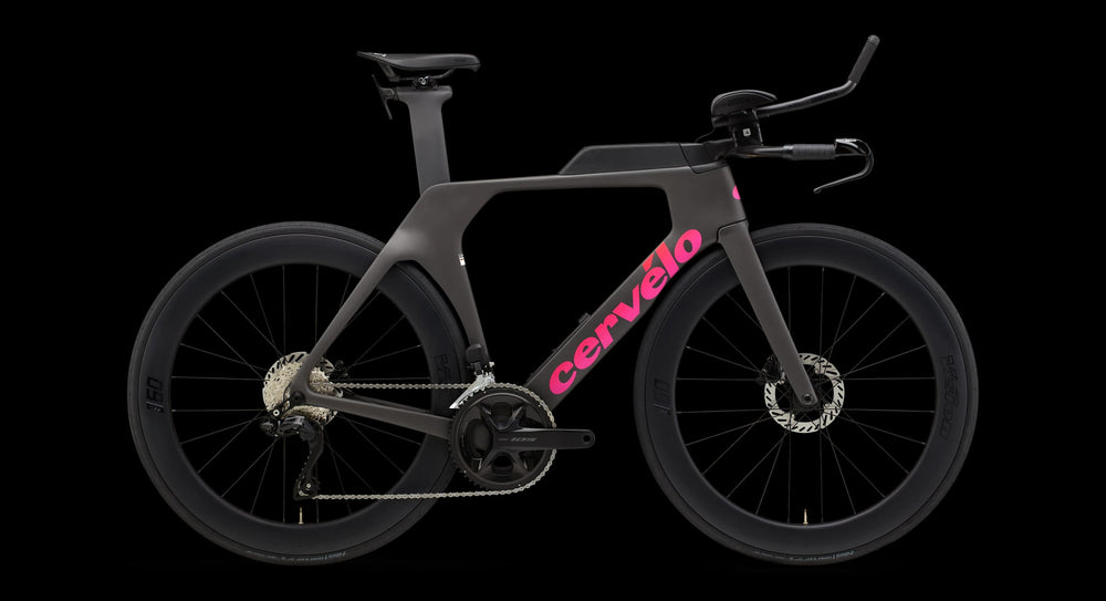 Cervélo P-Series 105 Di2 triathlon bike in Haleakala