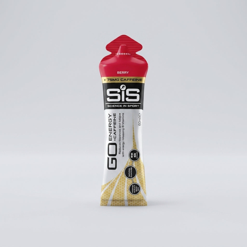 SiS GO Gel plus Caffeine Berry, energy gel