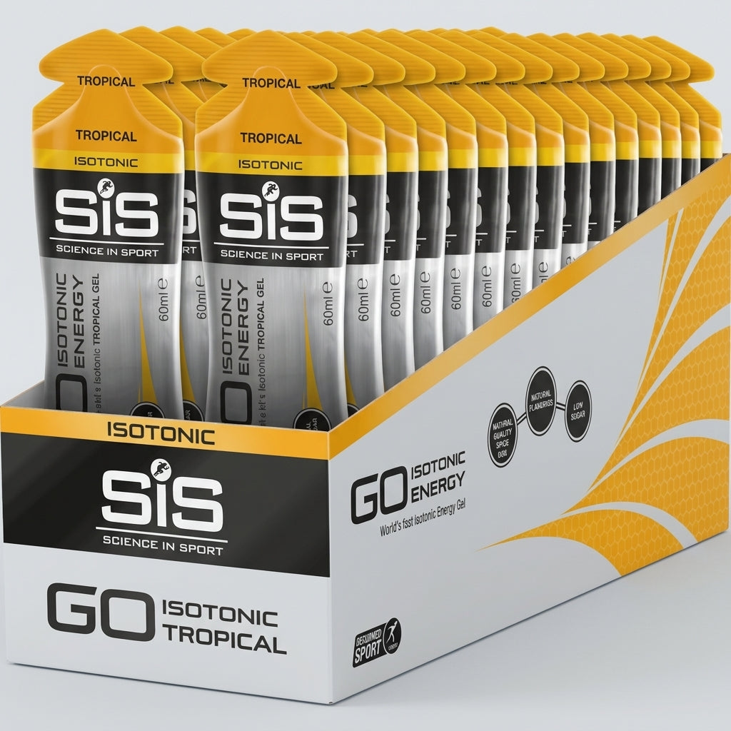 SiS Isotonic Gel Tropical, energy gel