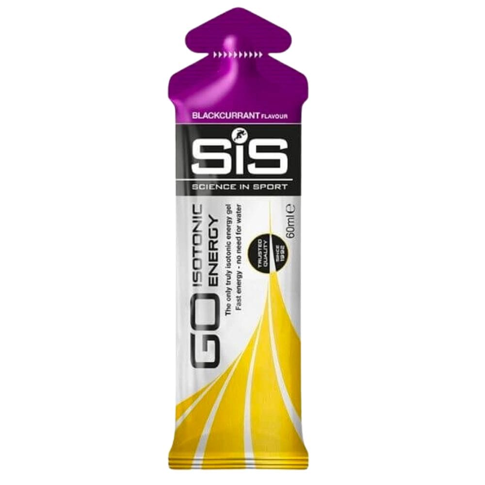SiS GO Isotonic Energy Gel Blackcurrant, single 60ml sachet