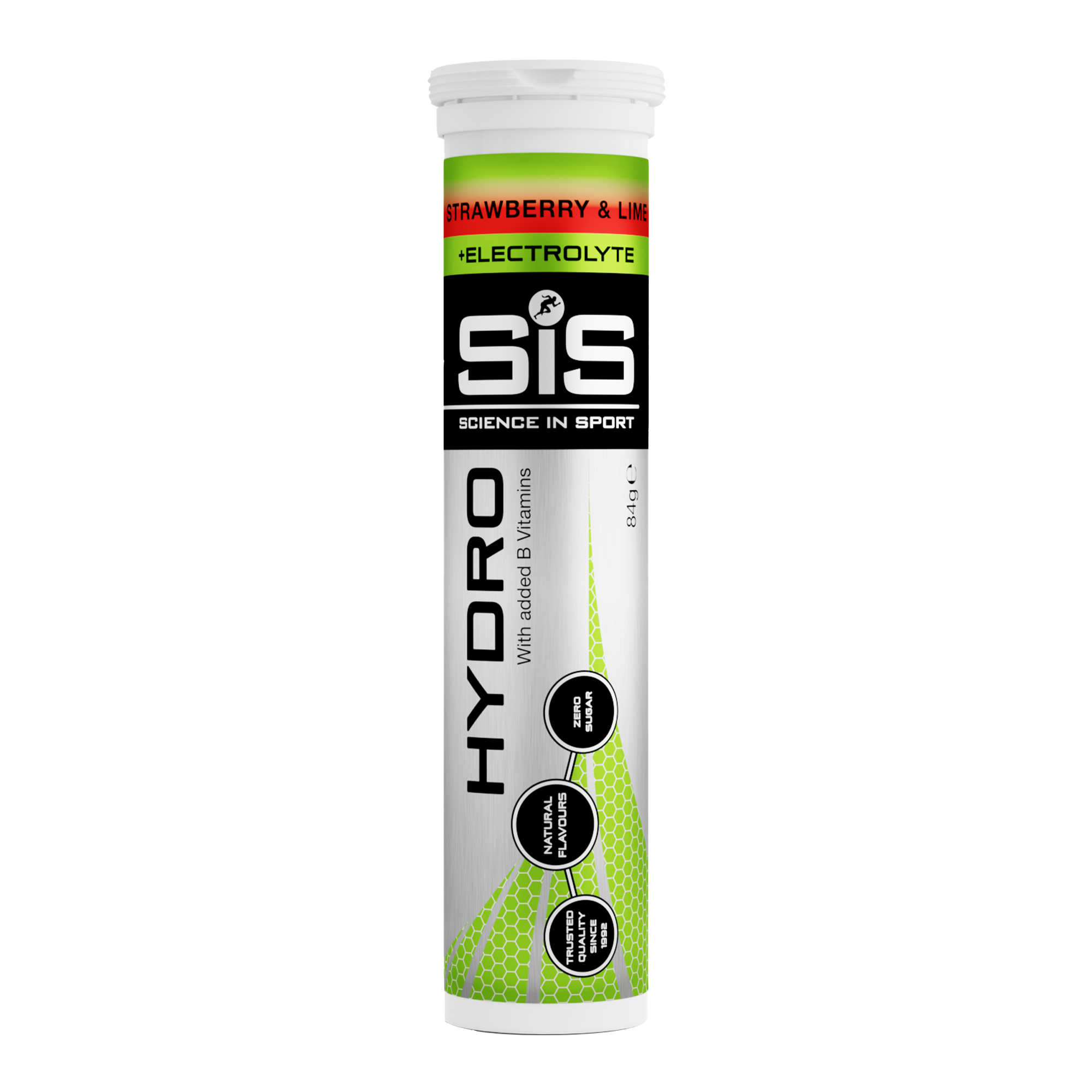 SiS Hydro Tabs Strawberry and Lime, sports drink mix