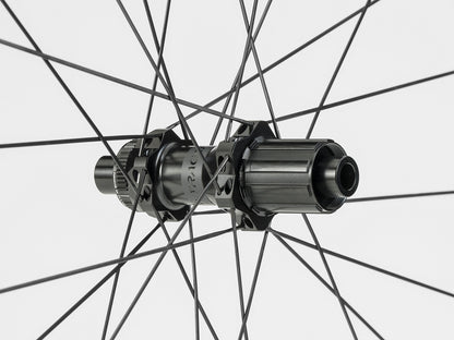 Bontrager Aeolus Pro 37 Wheel - Rear Hub with a white background