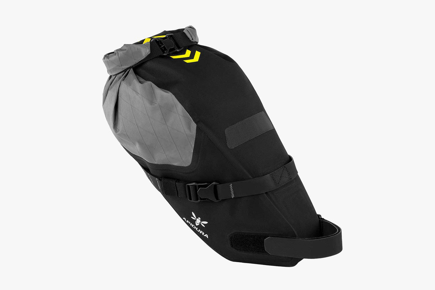 Apidura Backcountry Saddle Pack from the side with a white background